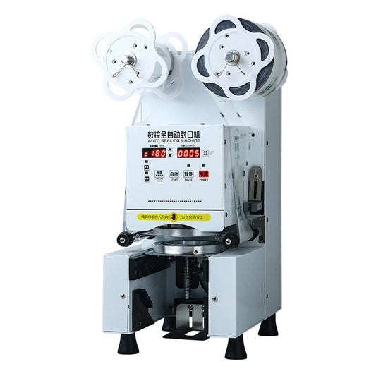 Automatic Cup Sealing Machine for Bubble Tea, Coffee & Cold Drinks