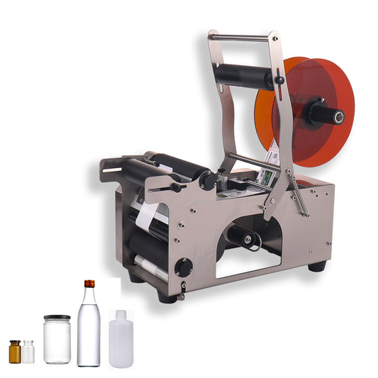 Semi-Automatic Round Bottle Labeling Machine